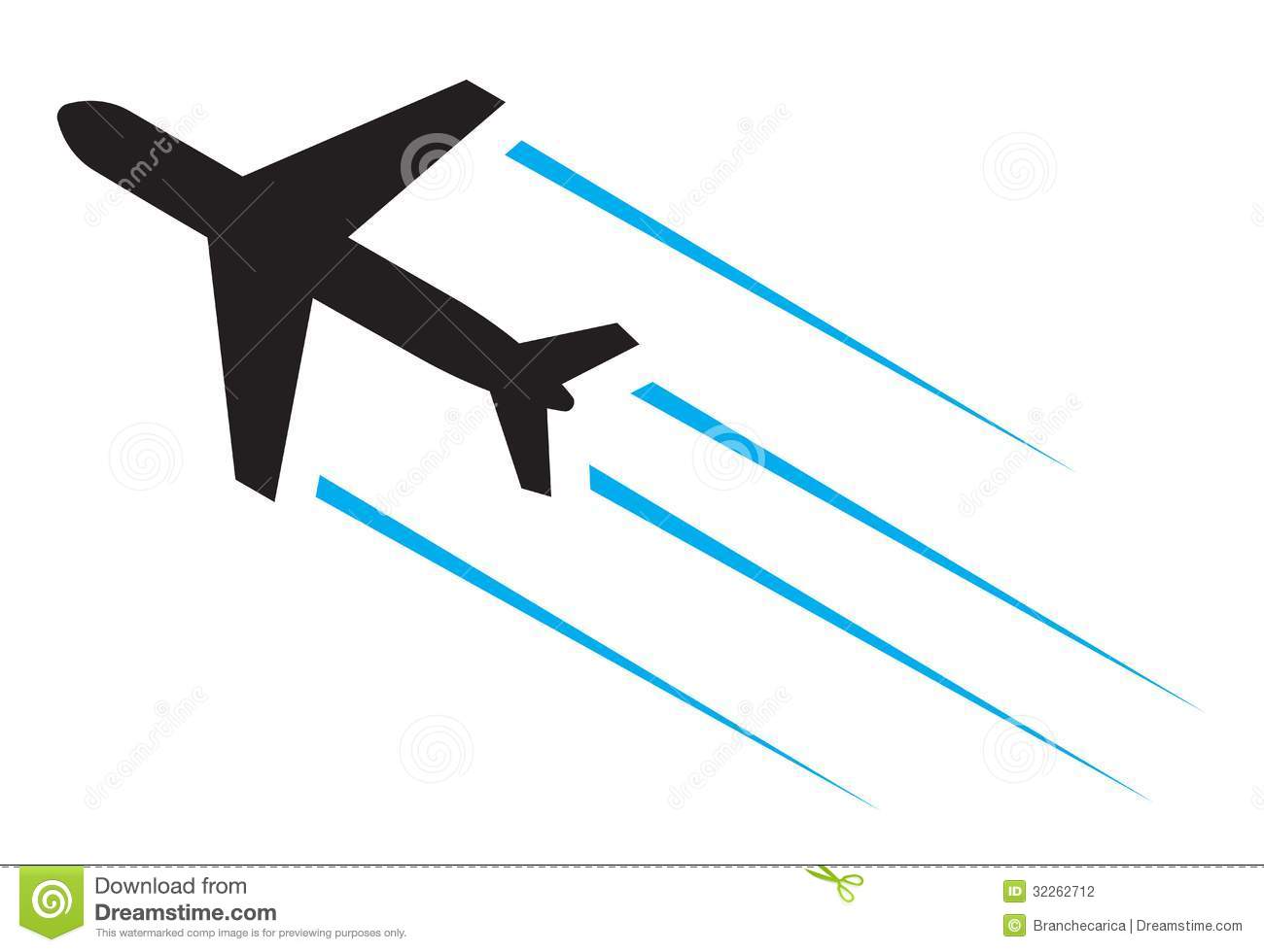 clipart airplane flying - photo #7